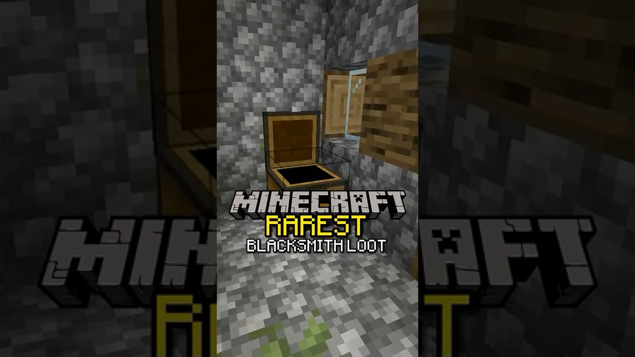 RAREST Blacksmith Chest in Minecraft! (0.000001%)