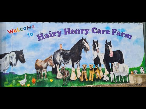 How to paint a mural on a wall - or: A big welcome from Hairy Henry and his friends