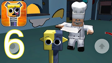 Parkour Escape Obby Master! Simon Escape Pizza Shop - Gameplay Walkthrough Part 6 (Android, iOS)