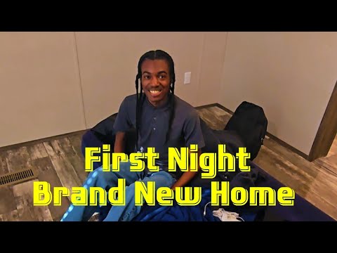 Tre's First Night In His Brand New Home