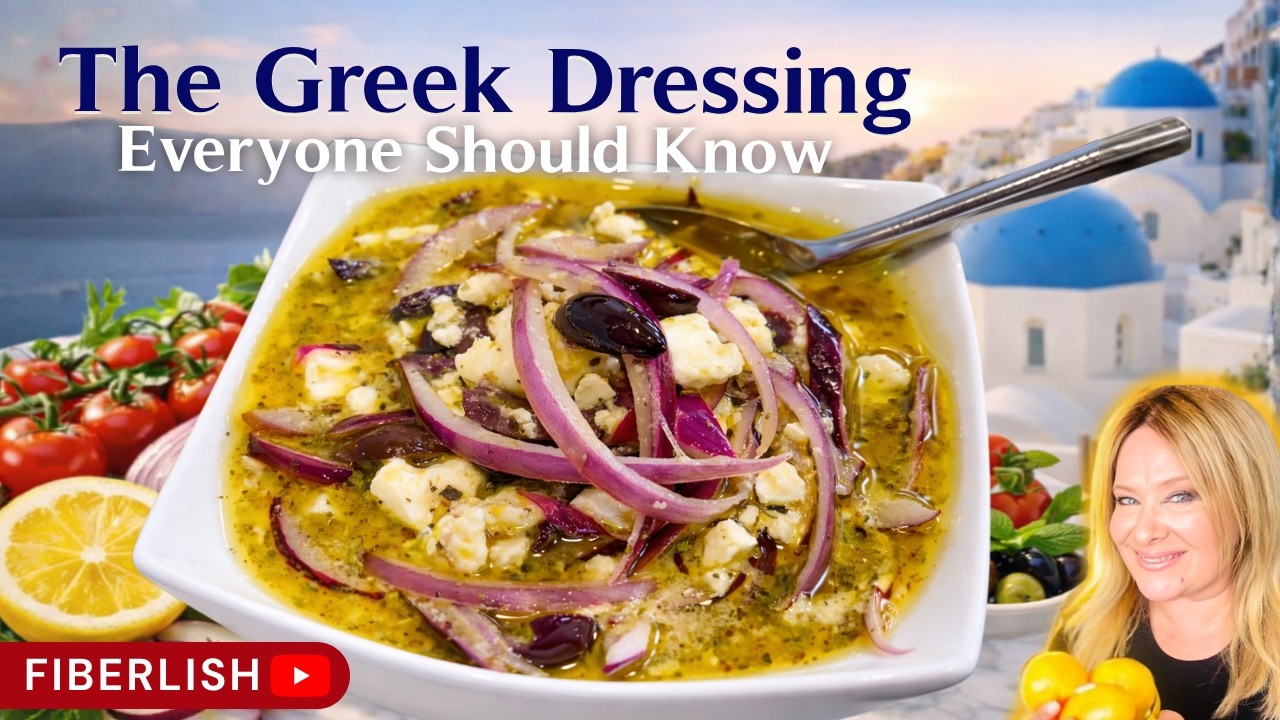 The Only Greek Dressing You’ll Ever Need | Bright, Fresh, Mediterranean