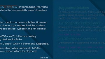 Solving Video Transcode and Codec Issues for Roku Playback