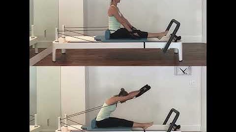 2 Pilates Reformer Exercises: Rowing 3 & 4