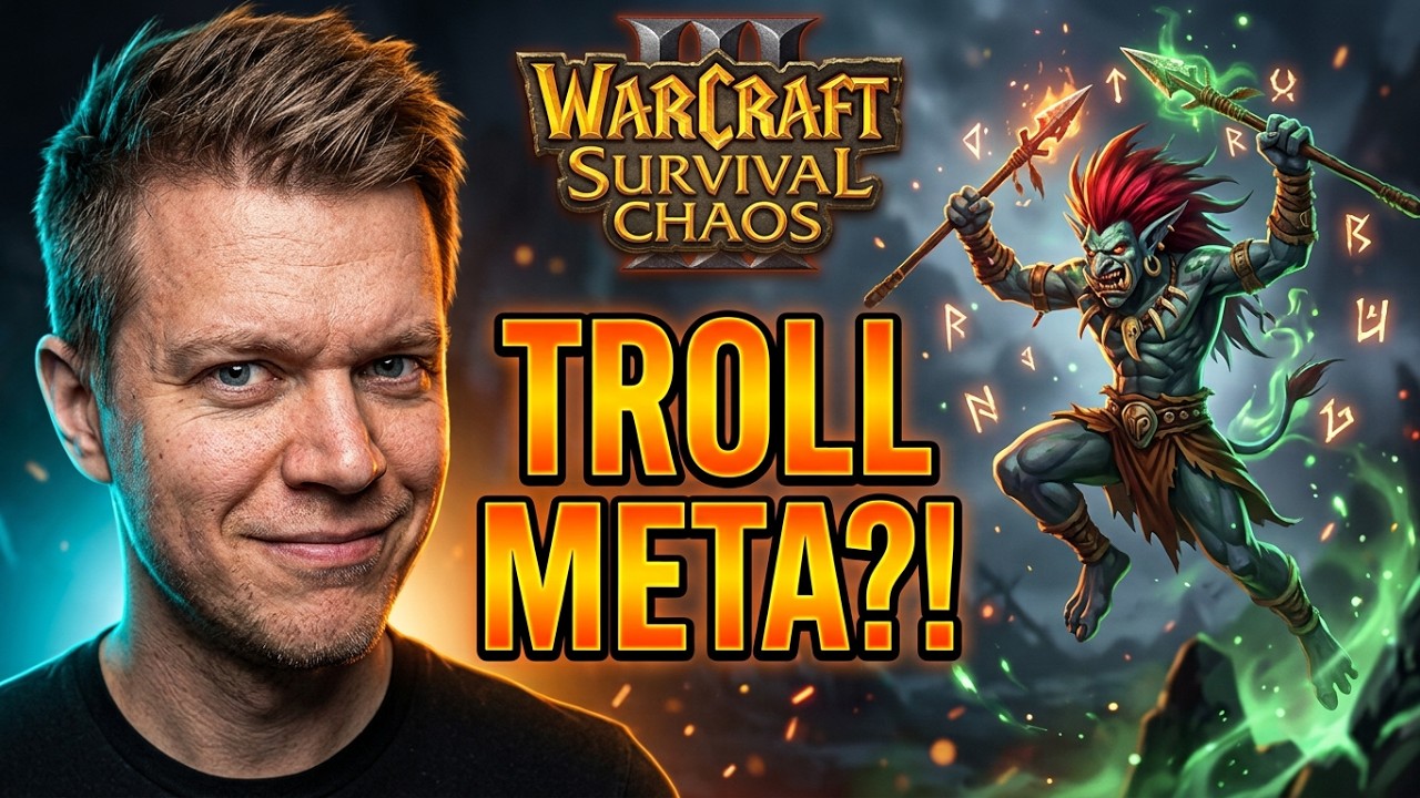 The weirdest Troll game of my life?! | Warcraft 3: Survival Chaos