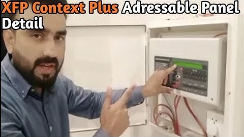 XFP context Plus / Ctech Adressable Fire Alarm Detail | Access Level Check | Loop Learn
