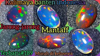 Di Jual MURAH Batu Kalimaya & Black Opal Banten 05 Januari 2021. 