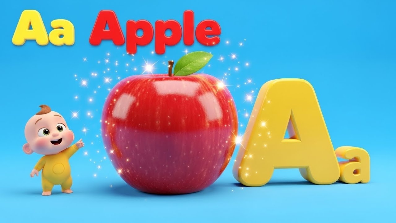 🌈 ABC Learning Rhyme For Kids | A–Z Alphabet Learning Rhymes | Baby ...