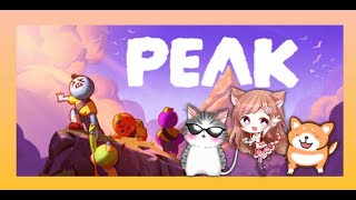【PEAKコラボ】PEAK初見コラボ！とりあえず山を登ればいいのかな？🐶【茶柴もち丸】