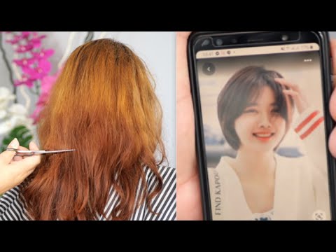 Haircut hair style change you look beautiful ตัดผมสั้น ซอยผมสั้น ทรงผมสั้น สวย สวย