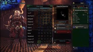 Monster Hunter: World Dragonking Eyepatch crafting details