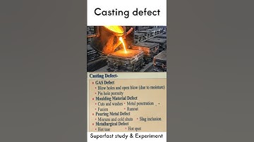Casting Defects #Casting #shorts