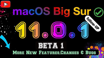 macOS Big Sur 11.0.1 beta Update - Follow Up & expected macOS Big Sur Release Date Apple Silicon ARM
