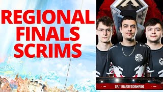 2ND PLACE IN SCRIMS | TSM IMPERIALHAL ALGS REGIONAL FINALS SCRIMS FT REPS AND VERHULST