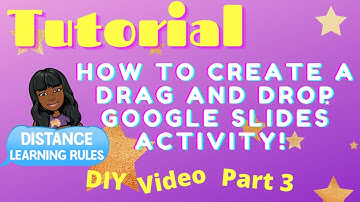 Google Slides: How to Create a Drag and Drop Activity For Adults and Teachers