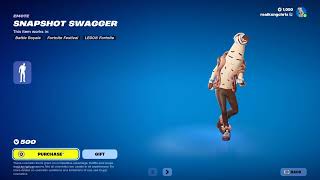 Teejay drift in Fortnite emote - snapshot swagger