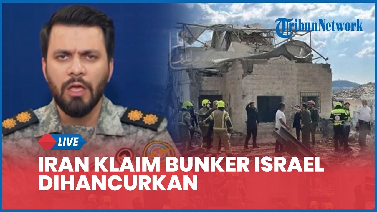 Iran Klaim Bunker Perlindungan Terbesar Israel Berhasil Dihancurkan dalam Serangan Rudal Hipersonik