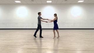 Nightclub Two Step - Shoulder Catch, Inside Turn