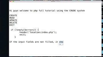 Step 2: Validating Forms with PHP Part 2: Error Handling and Messages