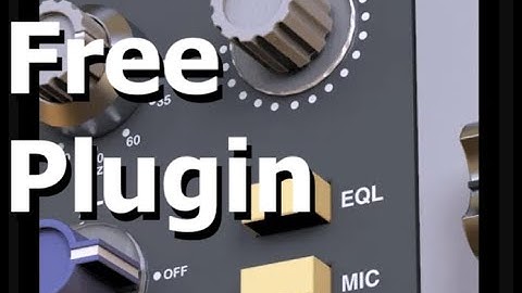 Analog Obsession - Brit Channel Strip | Free VST/AU | Quick Demo (Free Plugin)