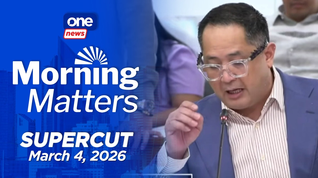 Suntay slammed for remarks about Anne Curtis at impeachment hearing | Morning Matters Supercut