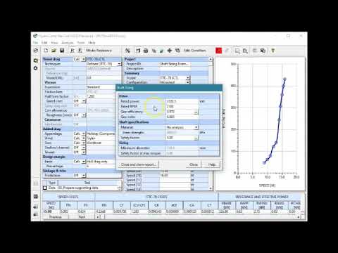 NavCad QuickTake: New Shaft Sizing Utility - video from HydroComp