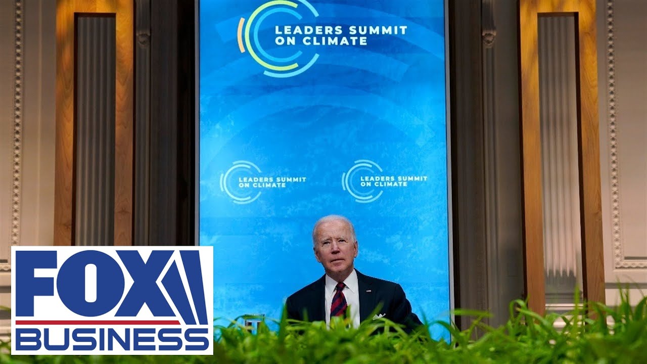 Biden delivers remarks at Leaders Summit on Climate Session