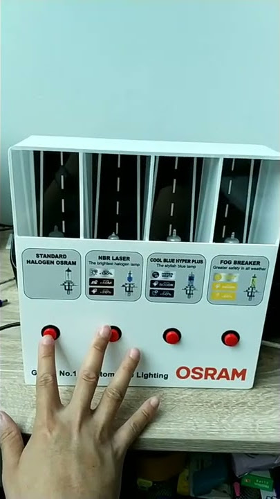 Difference between Osram Standard, Night Breaker Laser, Cool Blue Advance and Fog Breaker