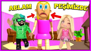 😂 ABLAM ÇILDIRDI BİZİ KOVALADI 😱 KÜBRA NİSA HAN KANAL 💖 ROBLOX TEAM EVIL MOM ESCAPE!👱🏻‍♀️