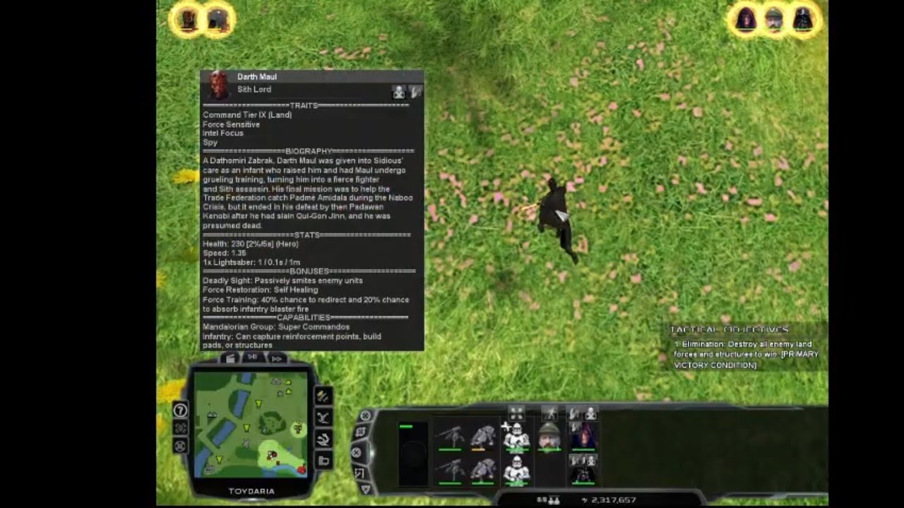 Death of Darth maul star wars empire at war fall of the republic ep 47