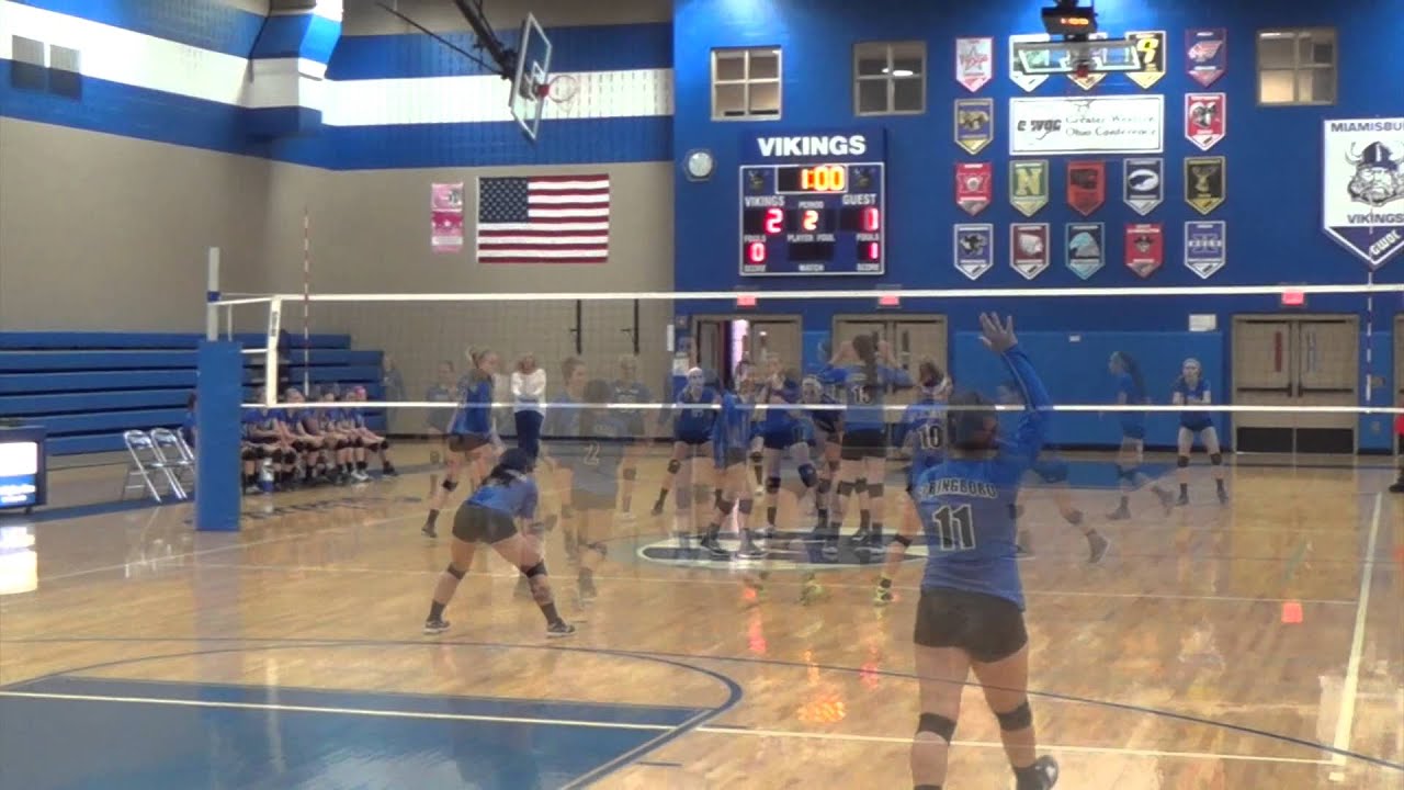 8th Grade Springboro Volleyball vs Miamisburg 091614