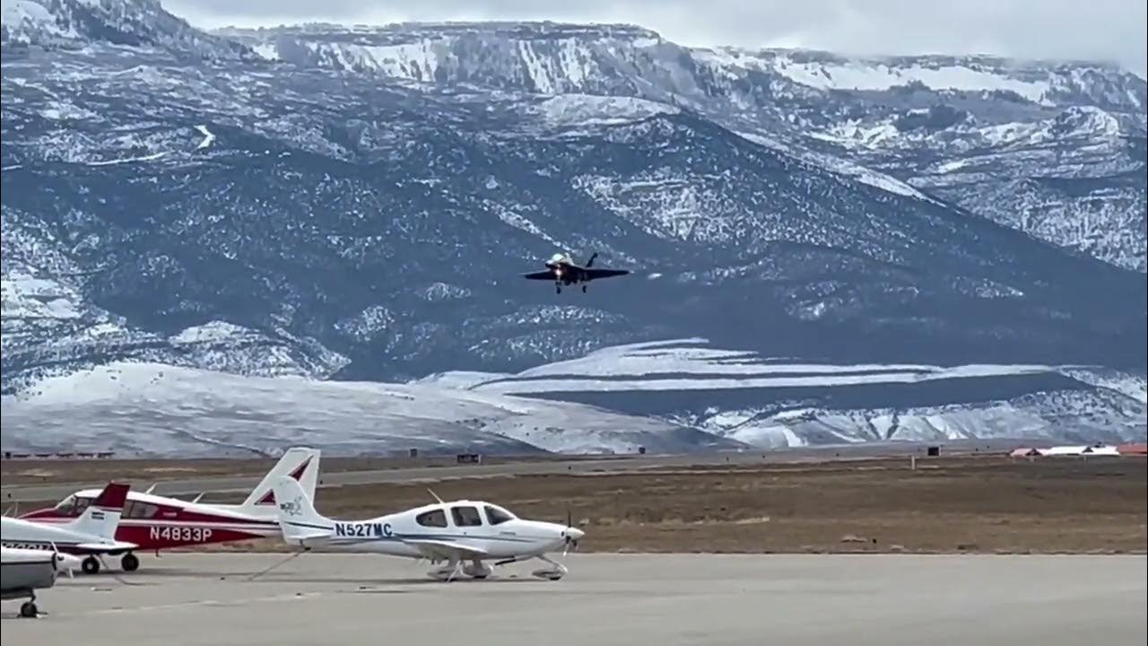 Blue Angels Arrive at Grand Junction Regional Airport YouTube
