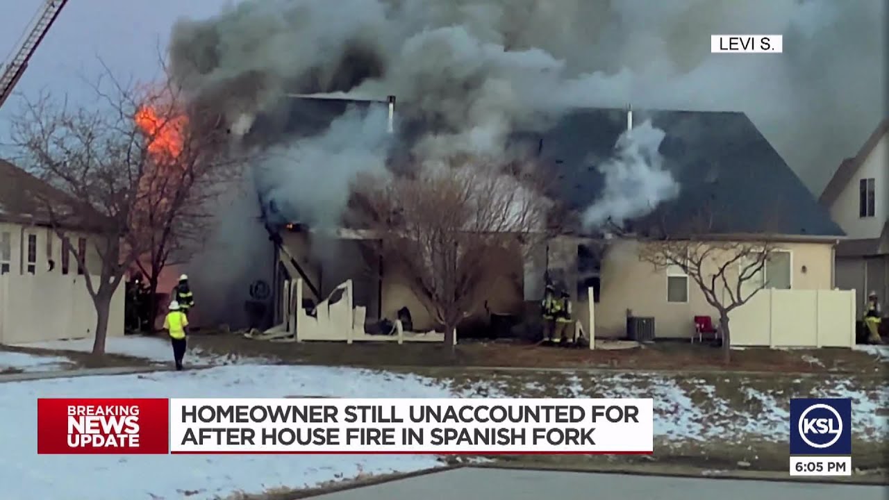 Woman missing in Spanish Fork house fire YouTube