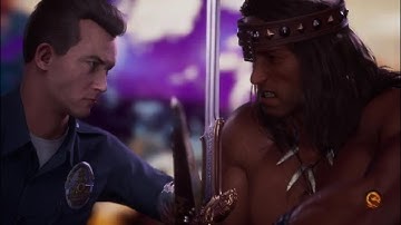 [MK1] T-1000 vs Conan the barbarian but accurate