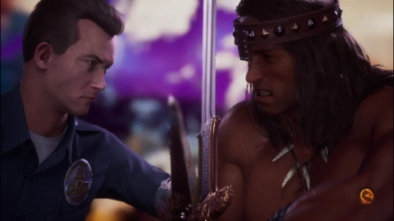 [MK1] Т-1000 против Конана-варвара, но точный