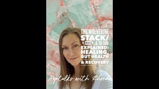 “The Wolverine Stack” BPC-157 & TB-500 Explained — Healing, Gut Health & Recovery