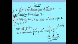 GATE 2014 (MODERN ALGEBRA) (PART 1)