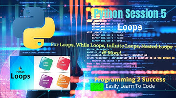 Python Session 5 - Loops