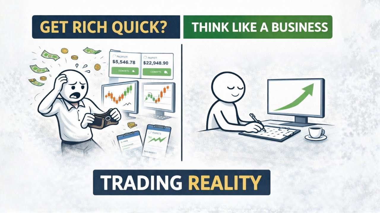 Trading Is Not a Get Rich Quick Scheme - YouTube