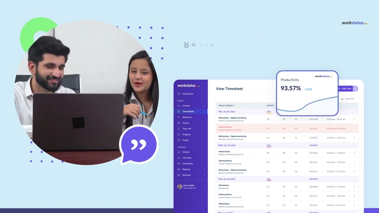Employee Monitoring Software For Janitorial Service Management - Workstatus