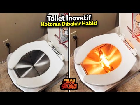 BUKAN PAKAI AIR TAPI SEKARANG API!! Beberapa Teknologi Toilet Paling Gokil dan Inovatif di Dunia!