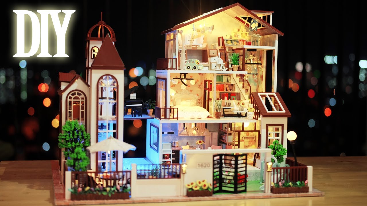 dıy miniature dollhouse