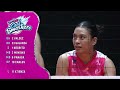 Galeries Tower Highrisers vs. Creamline Cool Smashers - 1st Set Highlights