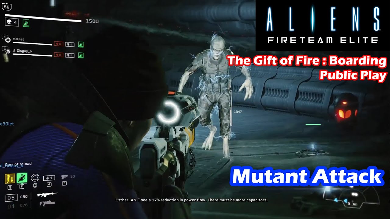 Aliens Fireteam Elite | Doc (Medic) | Public Game | The Gift of Fire : Boarding