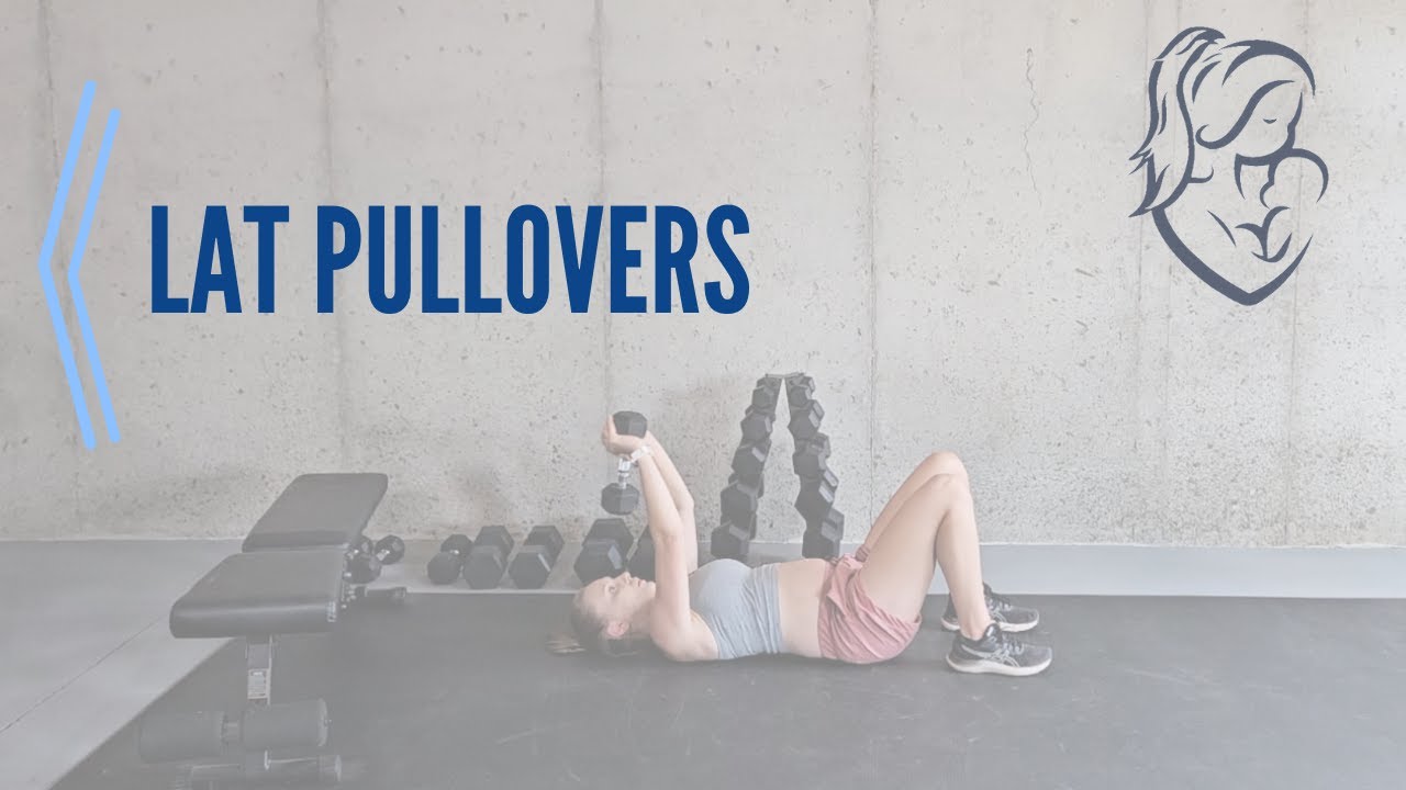 LAT PULLOVERS How to do this exercise YouTube