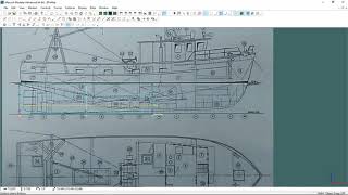 Maxsurf Tutorial Part1, Pembuatan Desain Lambung Fishing Vessel hanya dengan gambar Rencana Umum