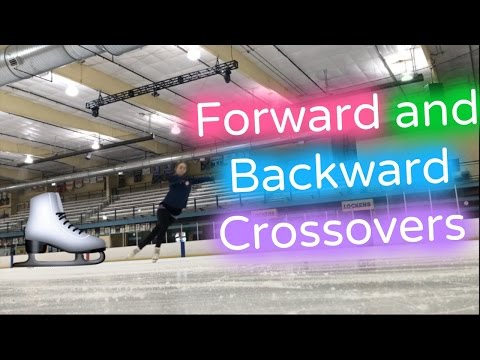 How to do Forward and Backward Crossovers | Figure Skating