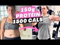 High protein diet to lose fat 150g protein a day