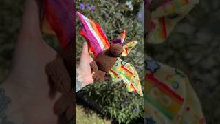 Shoutout to all the autistic lesbians u rad as heck :3#lesbian #autistic #bat #plushies #wlw