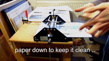 Table Top Etching Press, and how I use mine.