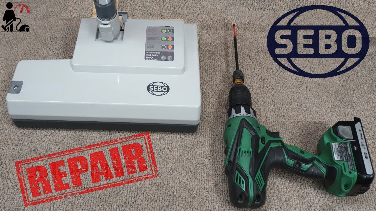SEBO ETC Vacuum Cleaner Power Nozzle Repair Patriot Vacuum Repair YouTube